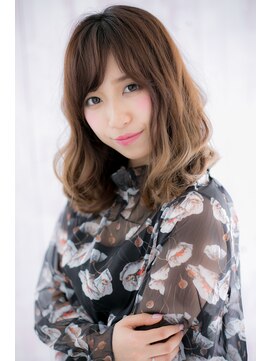 ヘアアンドビューティー ミック(Hair & Beauty miq) 表情豊かな♪ハイライトカラー外国人風ヨシンモリc1