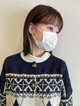 アン シュシュ(un chouchou) 王道でナチュラルなインナーカラー