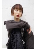 tuuli miyu コントラストカラー ボブルフ/20代30代40代50代
