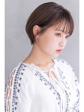 エイミー(Aimee) Aimee 町田  大人可愛い小顔ショート×艶グレージュ