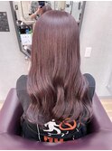 ブリーチなしラベンダーピンク
