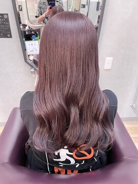 キセイ イオンモール新利府北館店(KISEI) ブリーチなしラベンダーピンク