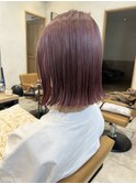 くすみピンク