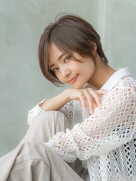 イオ 本厚木(io) 20代30代大人かわいいショート似合わせカットイメチェン小顔