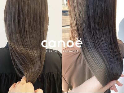 カノエ出年間1万人が体験するcanoe式『髪質改善』