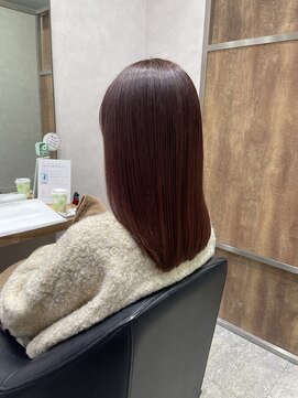 アヴァンス セブンパーク天美 松原店(AVANCE.) ピンクブラウン×髪質改善トリートメント