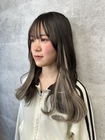 ルイス(L'wis)&nbsp;★エクステイヤリングカラーくびレイヤーエモージュ美髪ブラウン