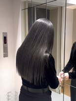ロンドシェリ 仙台(Lond Cheri) シルバーカラー シルバーグレー 髪質改善 韓国ロング 仙台