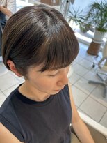 ヘアラウンジガガ(Hair Lounge GAGA) ショートボブ×酸熱トリートメント