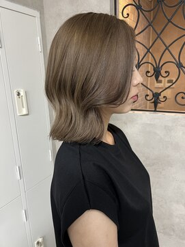 ルノン シェリー(LUNON cheliy) ミルクティーベージュ/シアーベージュ/切りっぱなし