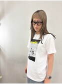 フォックスカラーロングストレート