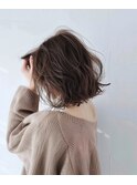 【ボブスタイル】外ハネパーマ