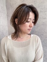 ノア ヘアデザイン 町田店(noa Hair Design)&nbsp;ミディアムレイヤーカット