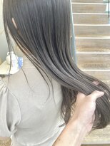 チル 福井駅前店(Chill) 福井　駅前　ブリーチなしダブルカラー　アッシュグレージュ　