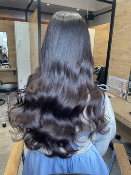 ラックスビーギャラリー なんば駅前店(LUXBE GALLERY) 黒髪/グレージュ/ミルクティーベージュ/髪質改善【難波】