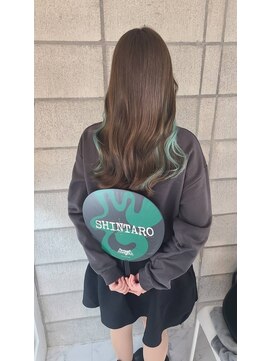 ビンナ(BINNA) ライブ前に髪色も推し色に♪