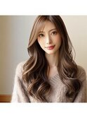 フェミニンロング美髪レイヤーくびれカットモテ髪艶感大人可愛い