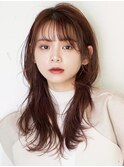 20代～50代◎モテ髪レイヤーカット/ロング前髪あり髪質改善