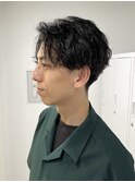 メンズカット/ツイストスパイラルパーマ/ツーブロック