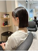 切りっぱなしボブ
