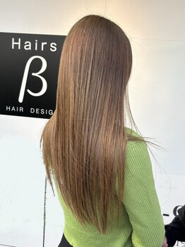 ヘアーズベータ(Hairsβ)の写真/【安佐南 伴/大原駅徒歩3分】学生さんにも嬉しいお手頃価格で、周りと差がつくスタイルに!学割クーポン有◎