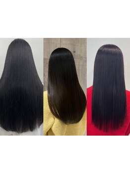 お洒落もケアも両立したい！髪を綺麗に、カラーを楽しみたい方にオススメのメニューを豊富にご用意中♪