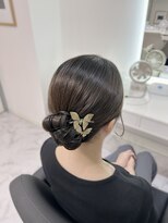 ヘアーメイクサロンアール(hair make salon R)&nbsp;シンプルシニヨン