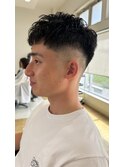 【松尾がつくる】【福岡春日】【メンズ】フリンジカット