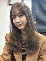 トレス(TRESS)&nbsp;レイヤー/顔まわりレイヤー/フェイスレイヤー/ブリーチなし