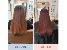 大好評髪質改善メニュー！回数を重ねるほど綺麗になっていきます