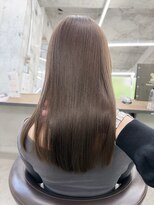 ネウィ 天王寺(newi)&nbsp;二度見されるツヤ感！？透明感グレージュカラー