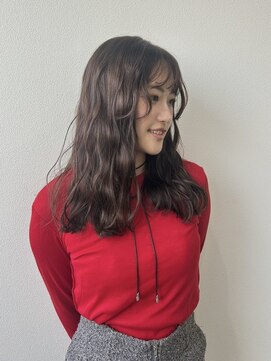 ハノン(Hanon) ほんのりラベンダーを混ぜた艶ブラウン