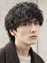 レタッチバイフィフス(RETOUCH by fifth)&nbsp;原宿ルーズパーママッシュ波巻きシャドウパーマメンズパーマ