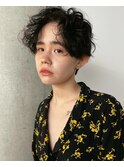 ハンサムショートパーマ