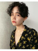 ナヌーク シブヤ(nanuk shibuya) ハンサムショートパーマ