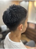 MEN’S/ニュアンスパーマ/ニュアンスウルフ/印西市