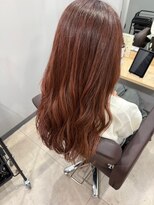 カミエ(kamie)&nbsp;ツヤのあるブラウンロング×上品な大人っぽさ