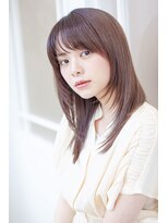 アッシュ 桜新町店(Ash)&nbsp;桜新町/レイヤーカット/ボブ/韓国ダブルカラー/白髪ぼかし