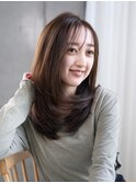 大人ハイレイヤーくびれミディアムレイヤーひし形レイヤー