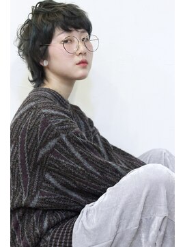 アオゾラヘアー フジサキグウ(AOZORA HAIR FUJISAKIGU) 抜け感溢れるネオウルフ
