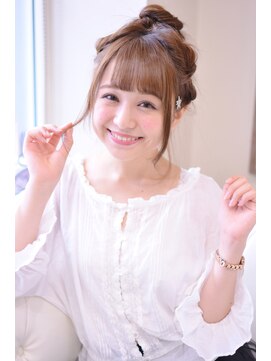 メイズ(MAZE) 簡単アレンジ！サイドくるりんぱおだんご【メイズ東中野・鍛原】