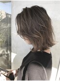 【NAiVE hair】BOBxミルキーグレージュ
