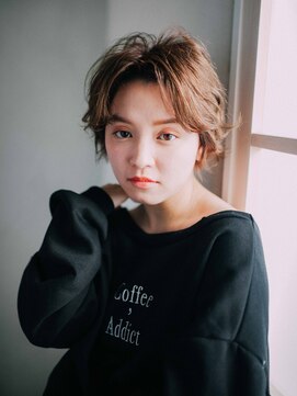 美容室 コーストアール 稲毛店(coast-R) ガーリーセンターショート【稲毛】