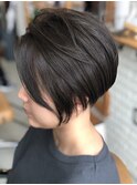 刈り上げ似合わせショート
