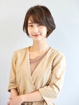 フォンズ(FONS)&nbsp;第１印象で必ず小顔に見せるマッシュショート_30代_40代_50代◎