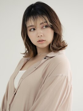 エンタク 新宿三丁目店(enntaku) 小顔ヘア◎コンパクト外ハネミディアム