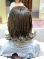 クオリス 上福岡店(QUALIS)&nbsp;大人かわいい/外ハネ/くびれ/小顔/アッシュベージュ/20代30代