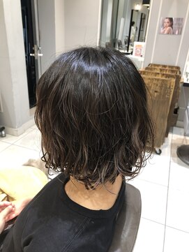 ネオリーブギンザ 銀座店(Neolive GINZA) パーマでつくるこなれボブ