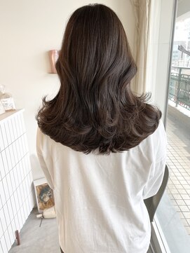 テオ(Theo) Theo/レイヤースタイル/グレーブラウン/ゆるっとワンカール
