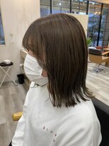 トロンヘアー(tronc hair)&nbsp;ニュアンスカラー 王道ミルクティーベージュ♪